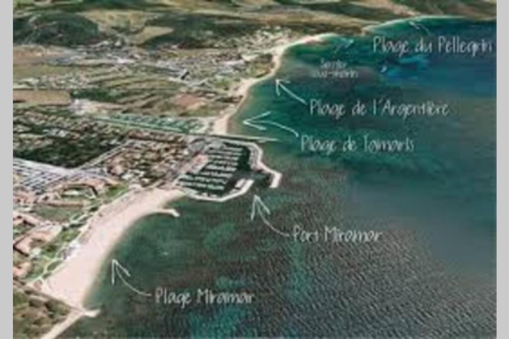 Studio Climatise Proche Port Et Plages Ла-Лонд-ле-Мор Екстер'єр фото
