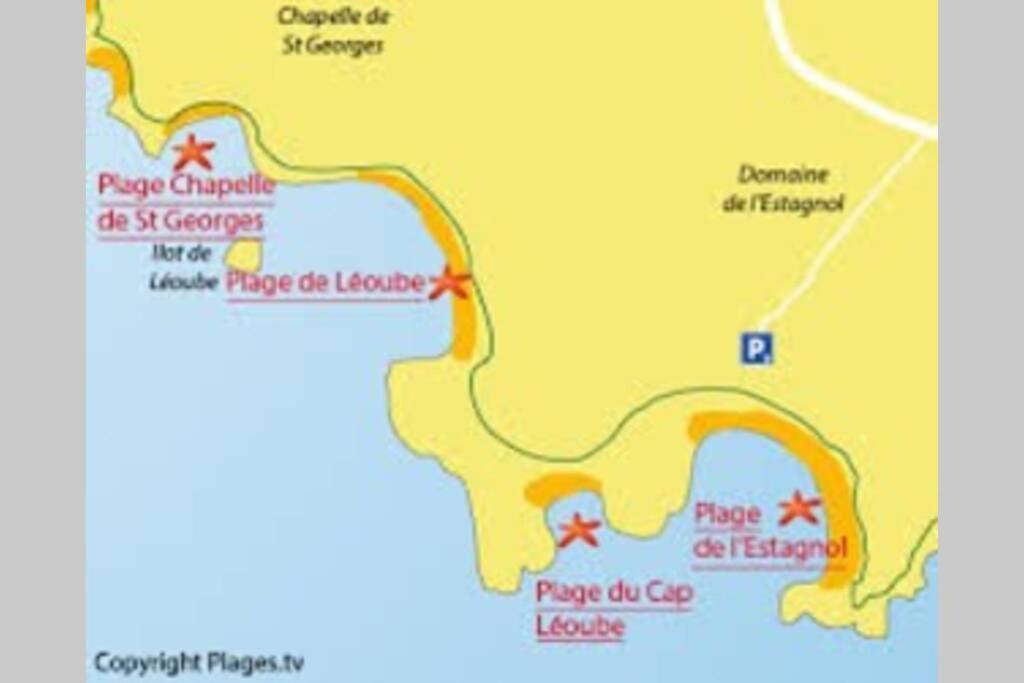 Studio Climatise Proche Port Et Plages Ла-Лонд-ле-Мор Екстер'єр фото